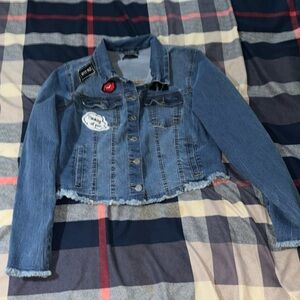 New look crop Jean jacket